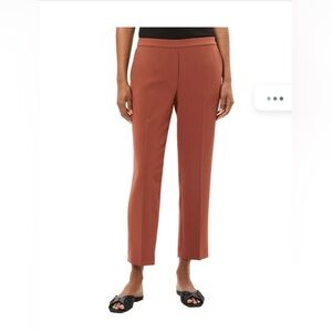 Theory Treeca Pull-On Pant, red Clay, size 4
